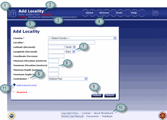 add locality screen